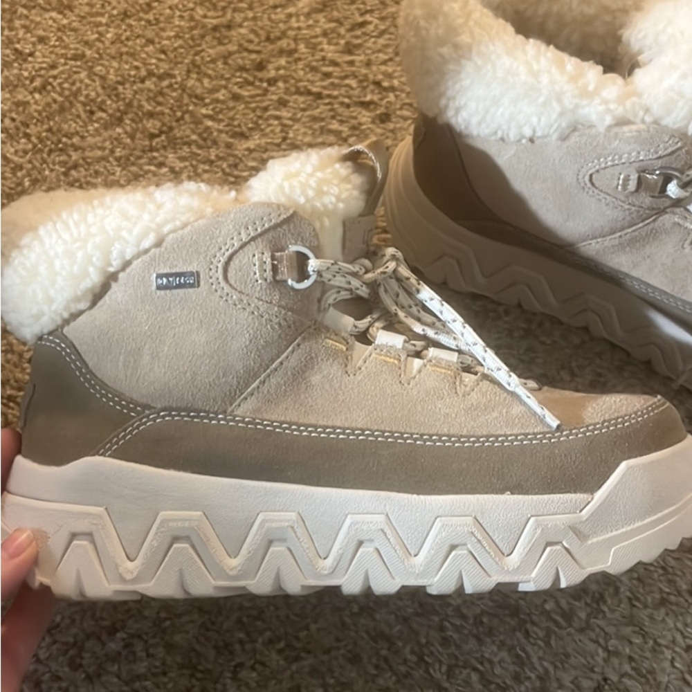 UGG Women's Tan and Cream Boots